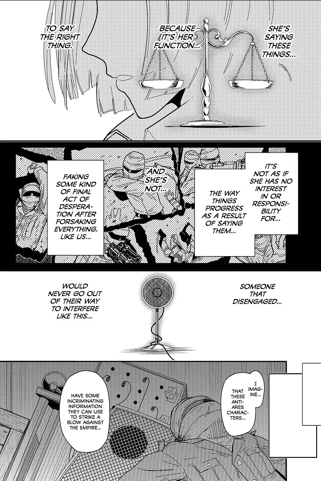 Pumpkin Scissors Chapter 106 page 2 - Chapter 106: Day Five: A Symbol of Hatred