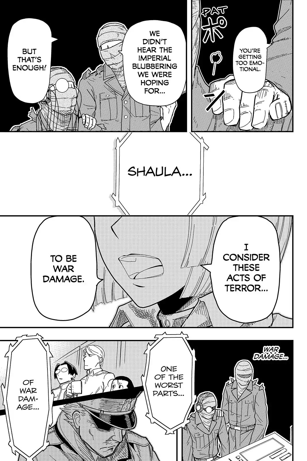 Pumpkin Scissors Chapter 106 page 20 - Chapter 106: Day Five: A Symbol of Hatred
