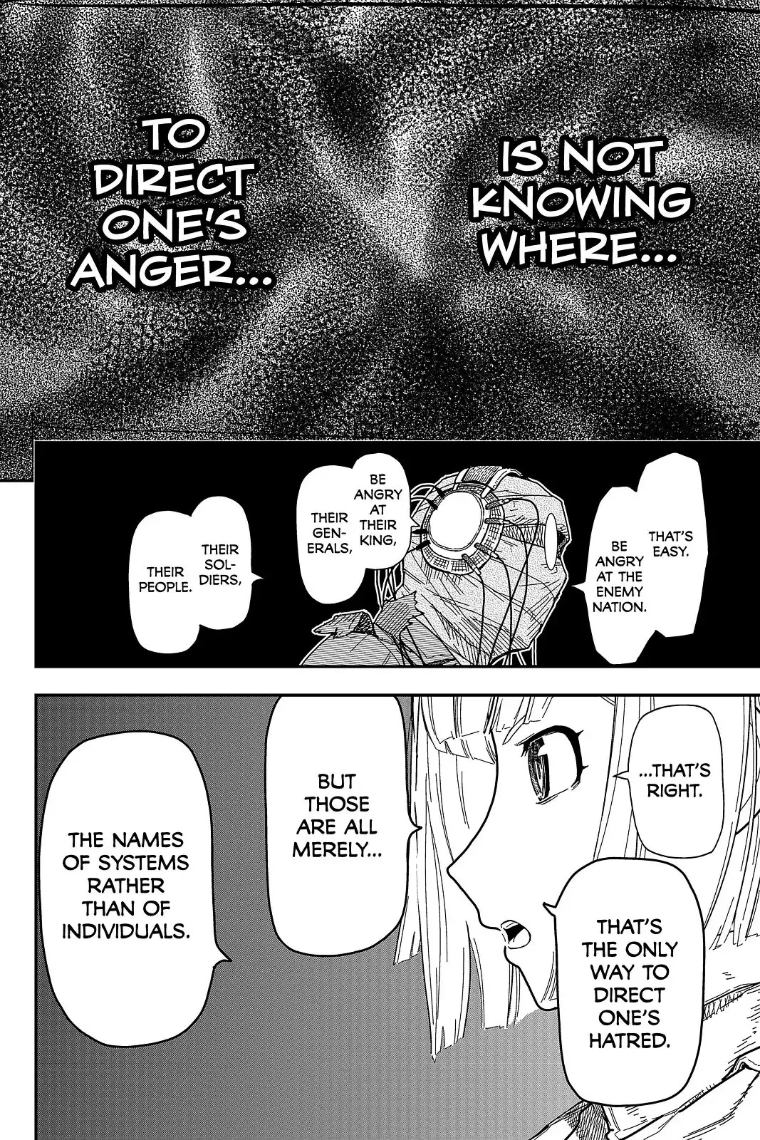 Pumpkin Scissors Chapter 106 page 21 - Chapter 106: Day Five: A Symbol of Hatred