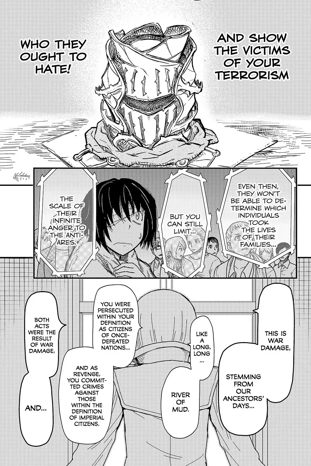 Pumpkin Scissors Chapter 106 page 26 - Chapter 106: Day Five: A Symbol of Hatred
