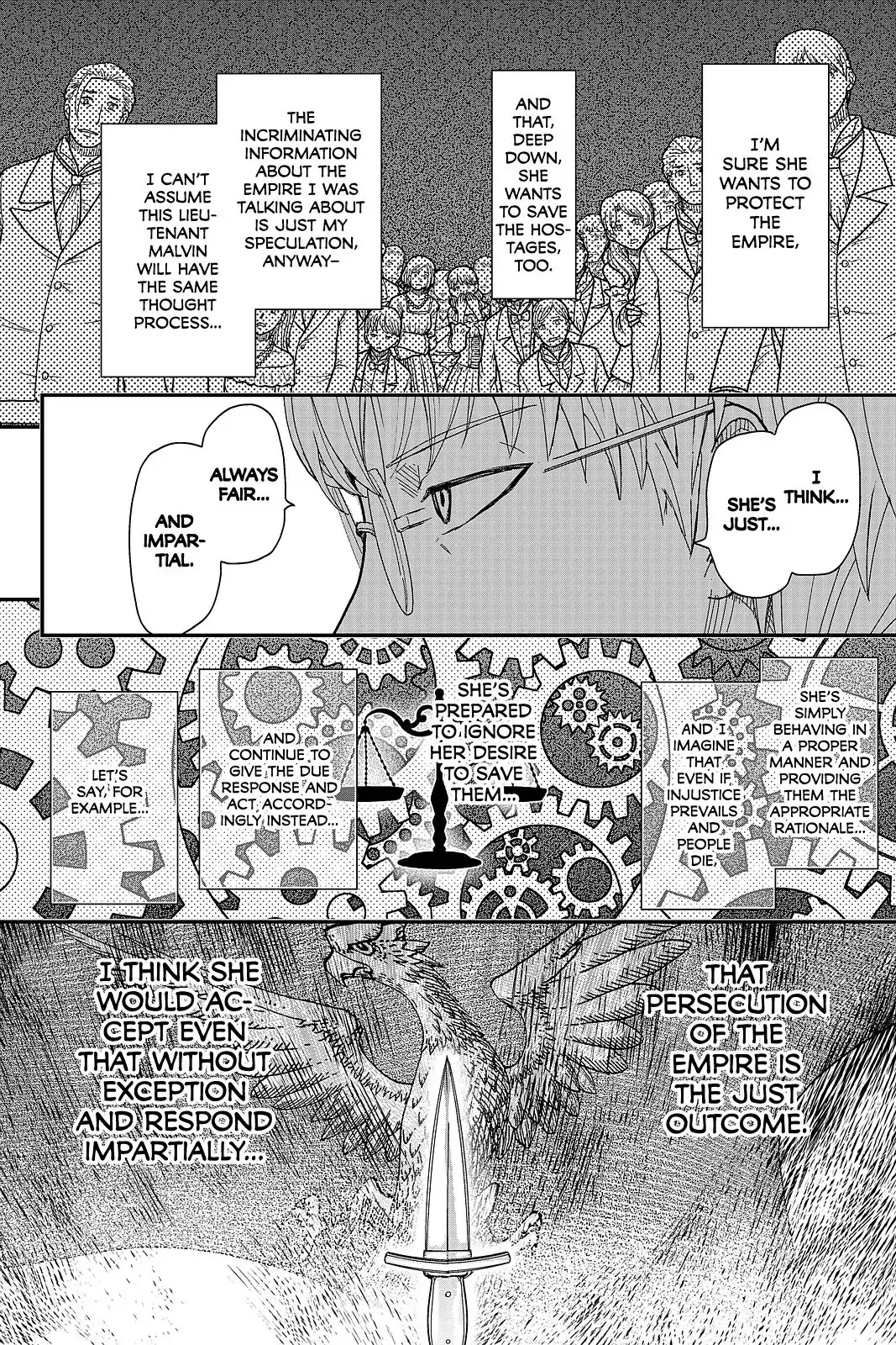 Pumpkin Scissors Chapter 106 page 4 - Chapter 106: Day Five: A Symbol of Hatred