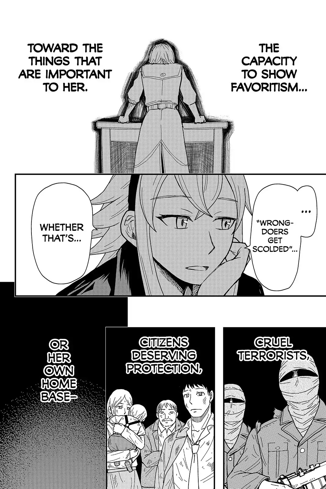 Pumpkin Scissors Chapter 106 page 6 - Chapter 106: Day Five: A Symbol of Hatred