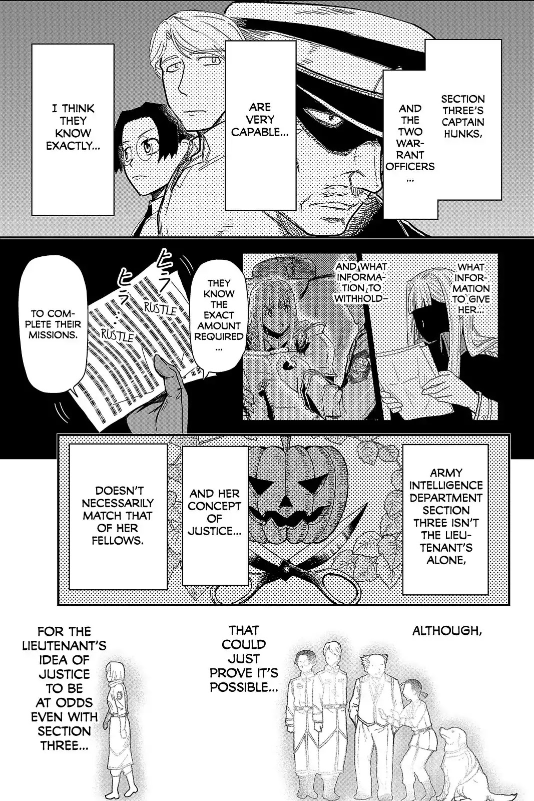 Pumpkin Scissors Chapter 106 page 9 - Chapter 106: Day Five: A Symbol of Hatred