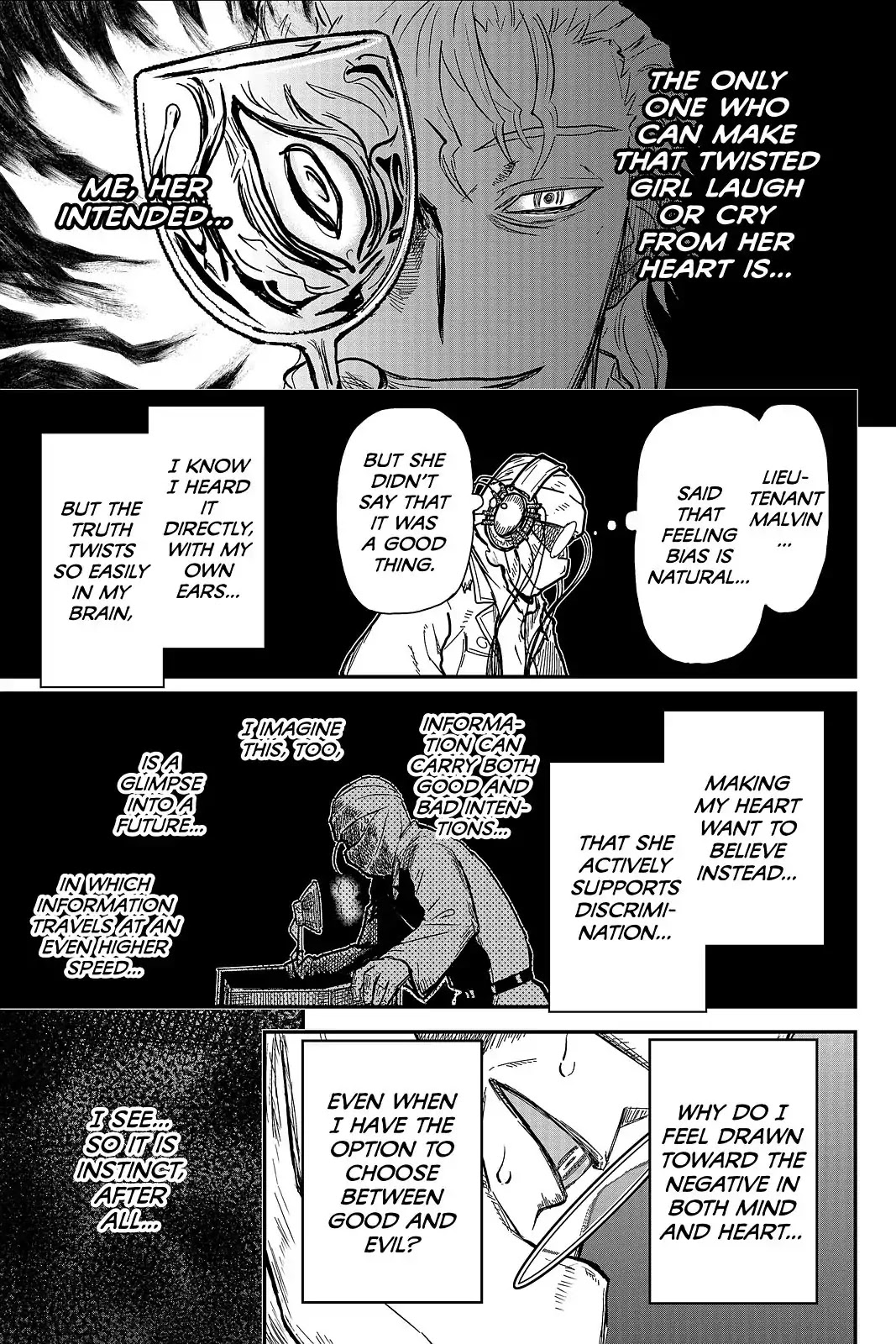 Pumpkin Scissors Chapter 107 page 23 - Chapter 107: Day Five: Surviving Suspicions and Crumbling Scales
