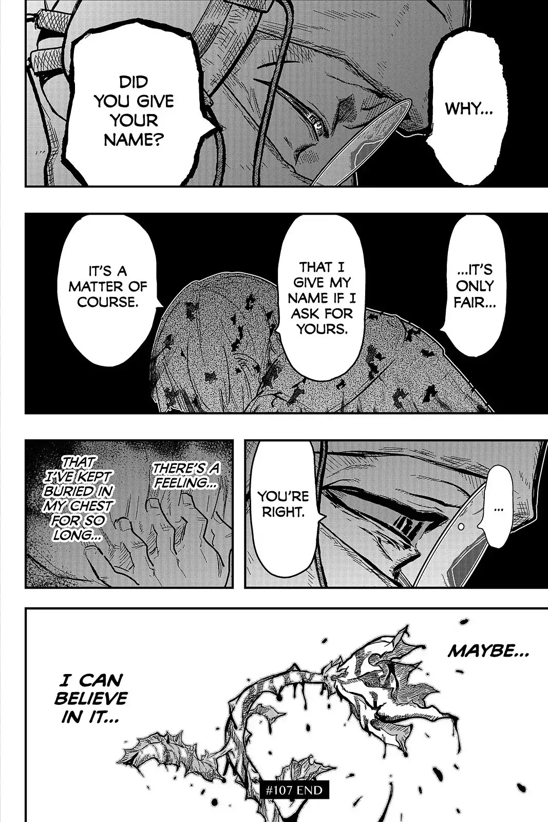 Pumpkin Scissors Chapter 107 page 26 - Chapter 107: Day Five: Surviving Suspicions and Crumbling Scales