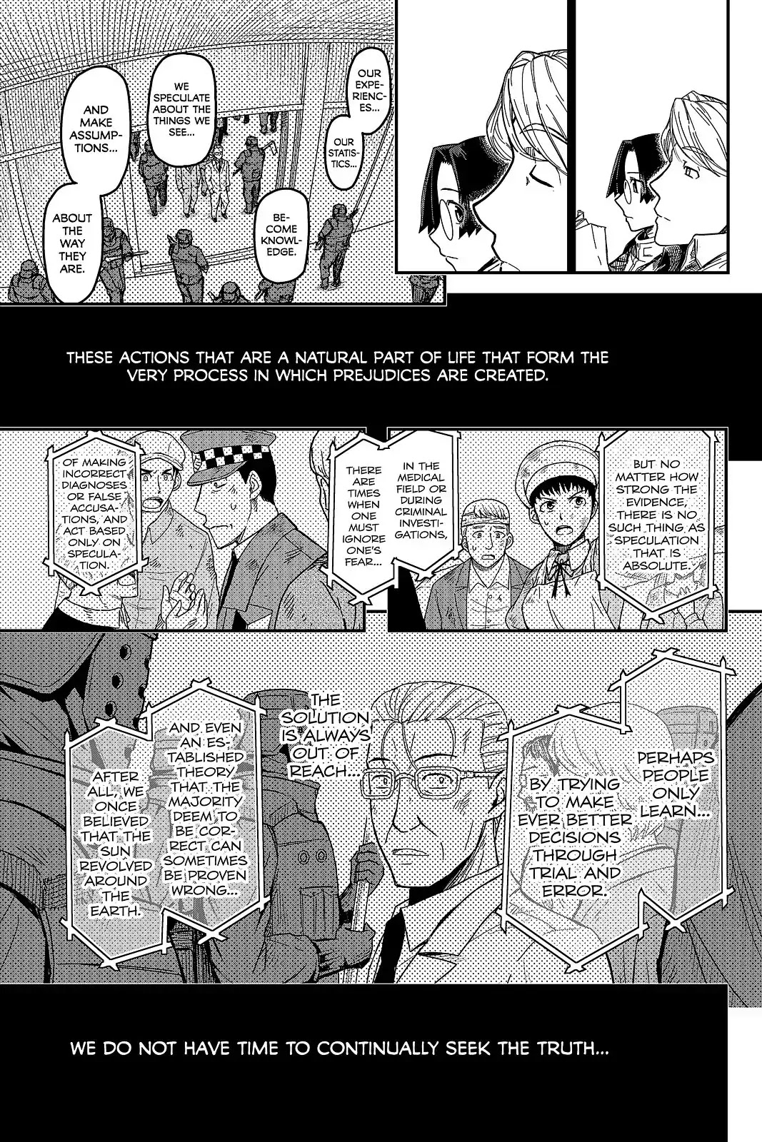 Pumpkin Scissors Chapter 107 page 5 - Chapter 107: Day Five: Surviving Suspicions and Crumbling Scales