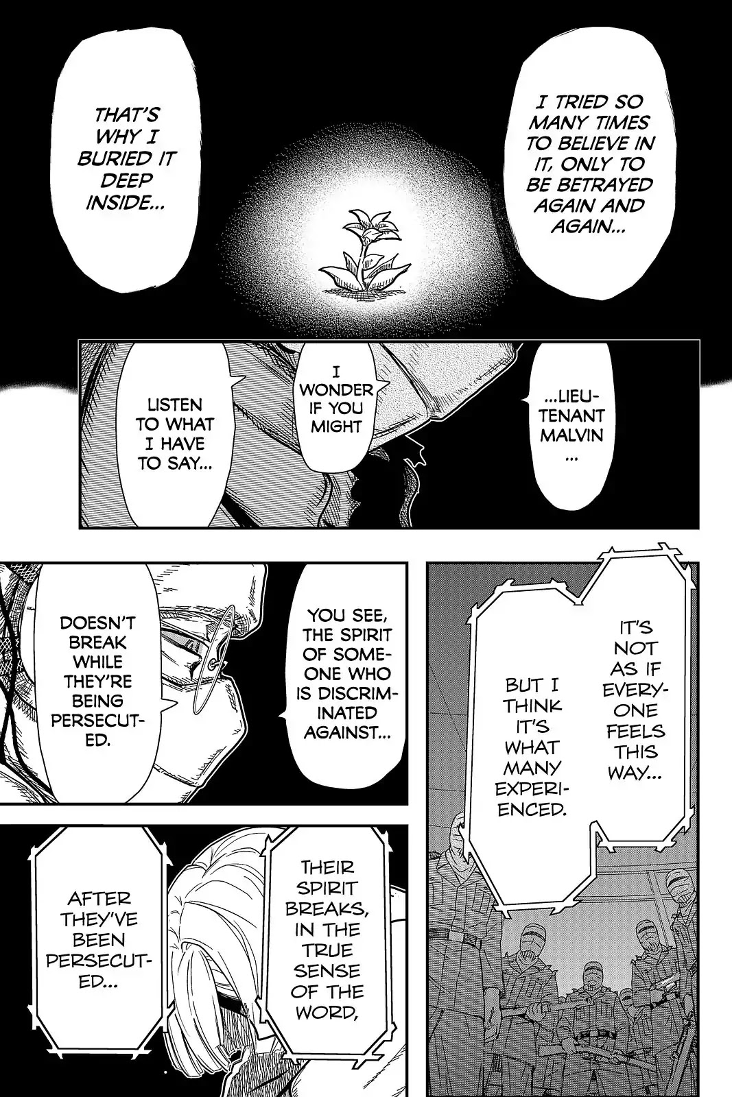 Pumpkin Scissors Chapter 108 page 1 - Chapter 108: Day Five: The Name of Justice
