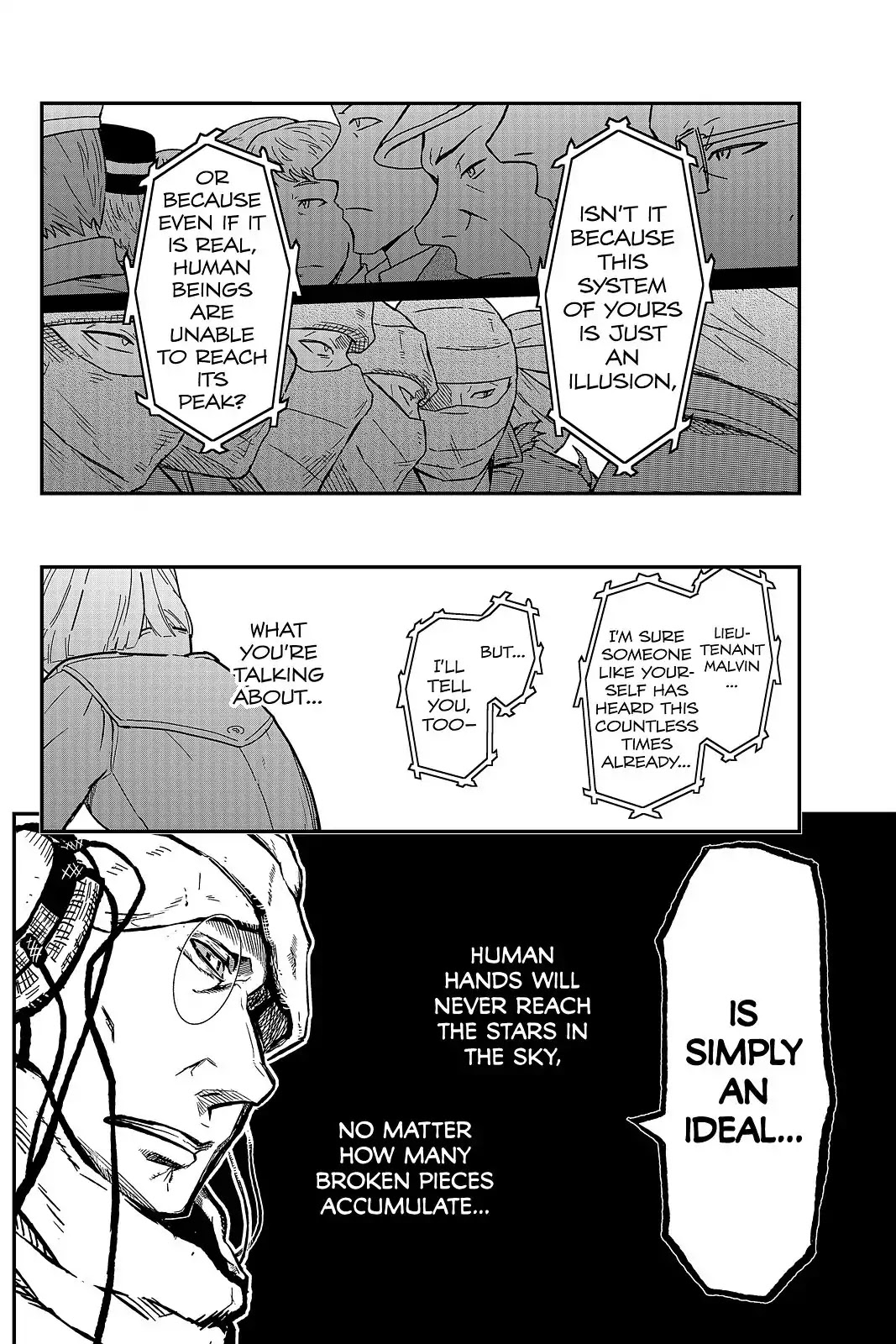 Pumpkin Scissors Chapter 108 page 28 - Chapter 108: Day Five: The Name of Justice
