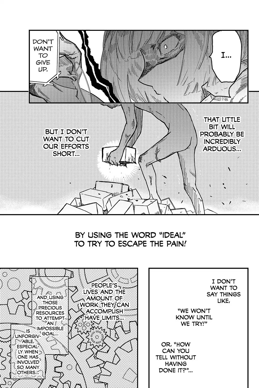 Pumpkin Scissors Chapter 108 page 39 - Chapter 108: Day Five: The Name of Justice