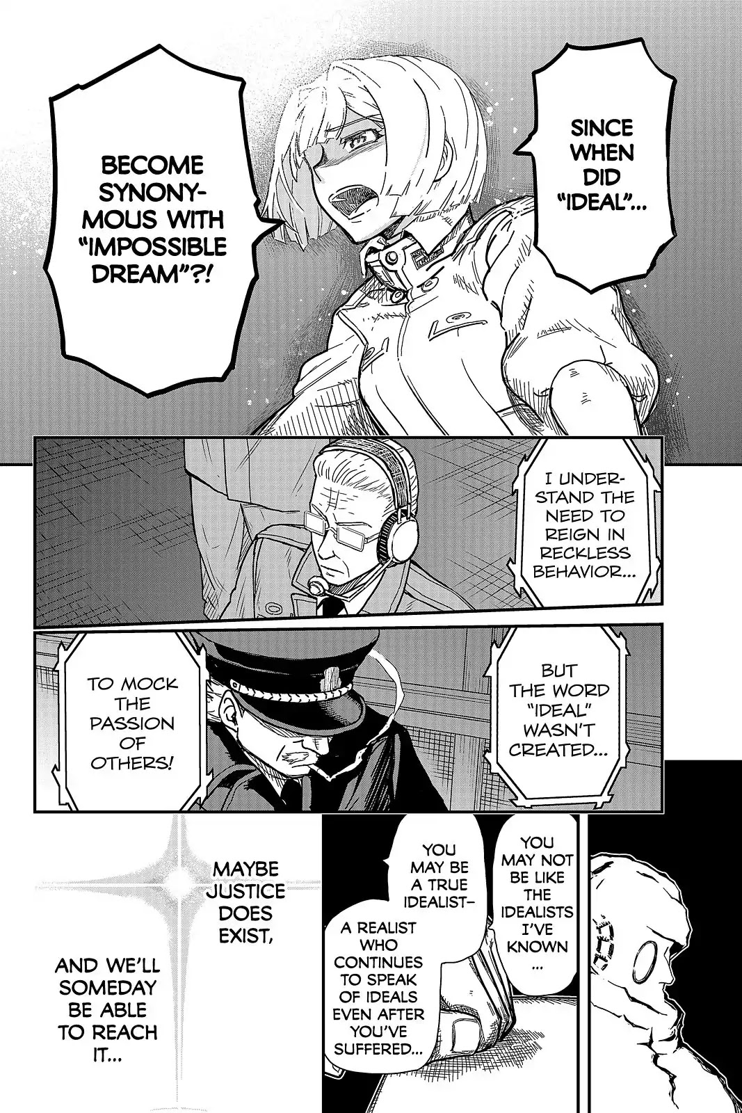 Pumpkin Scissors Chapter 108 page 42 - Chapter 108: Day Five: The Name of Justice