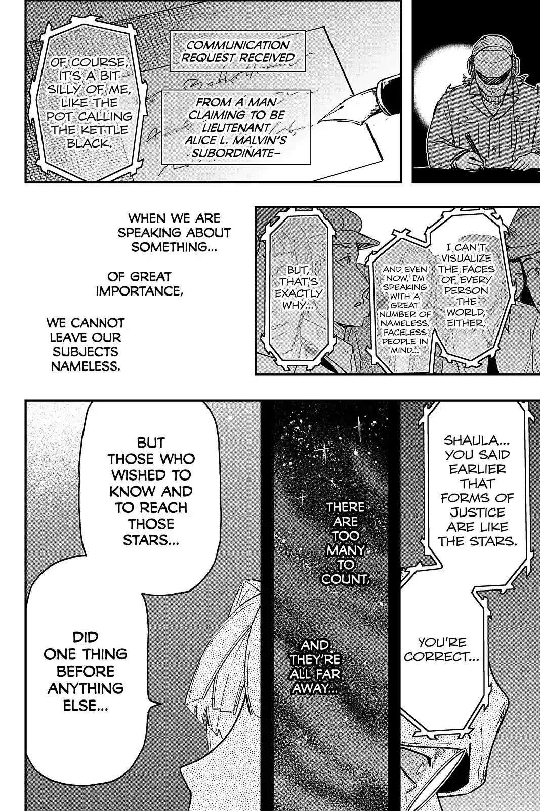 Pumpkin Scissors Chapter 108 page 54 - Chapter 108: Day Five: The Name of Justice
