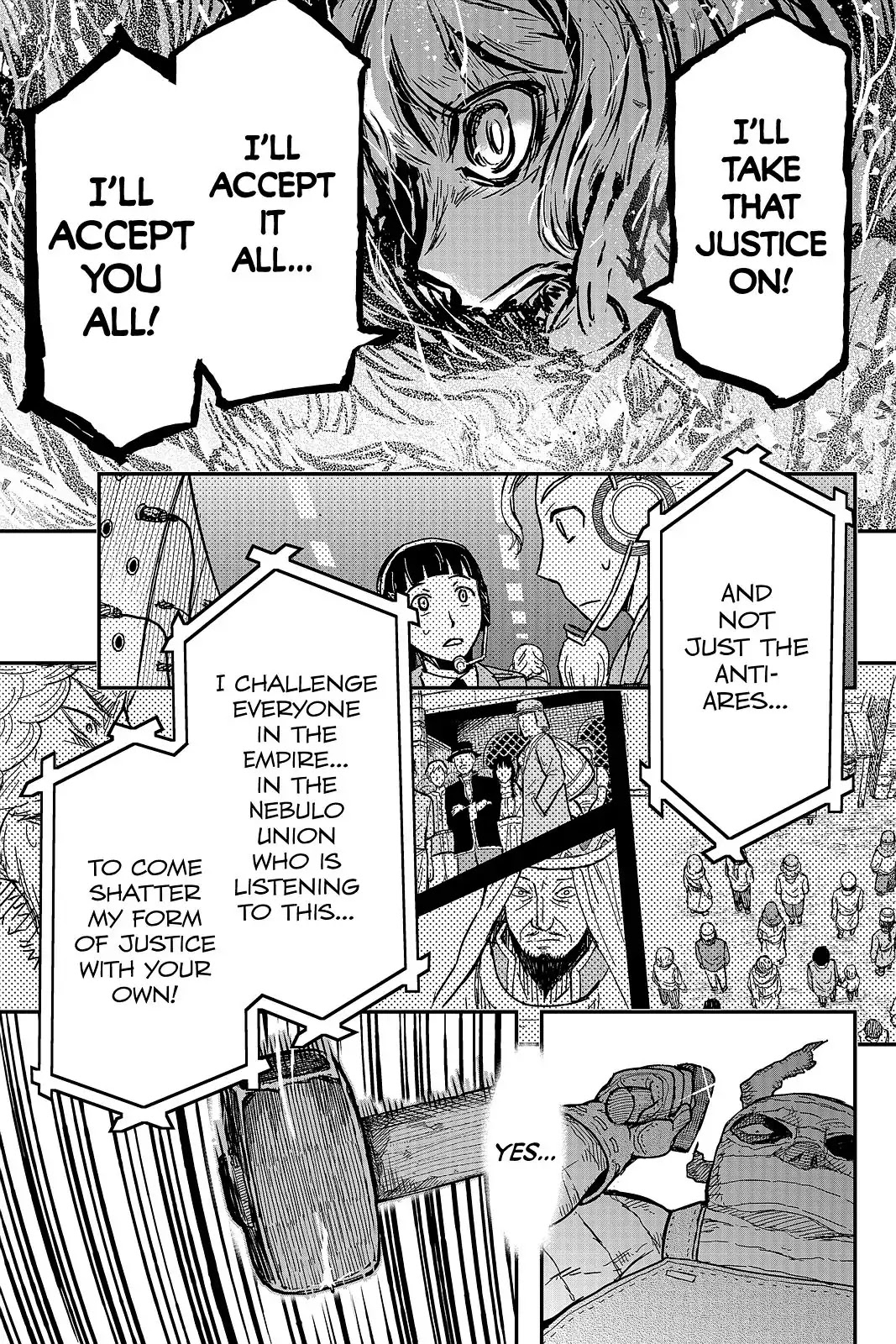 Pumpkin Scissors Chapter 108 page 57 - Chapter 108: Day Five: The Name of Justice