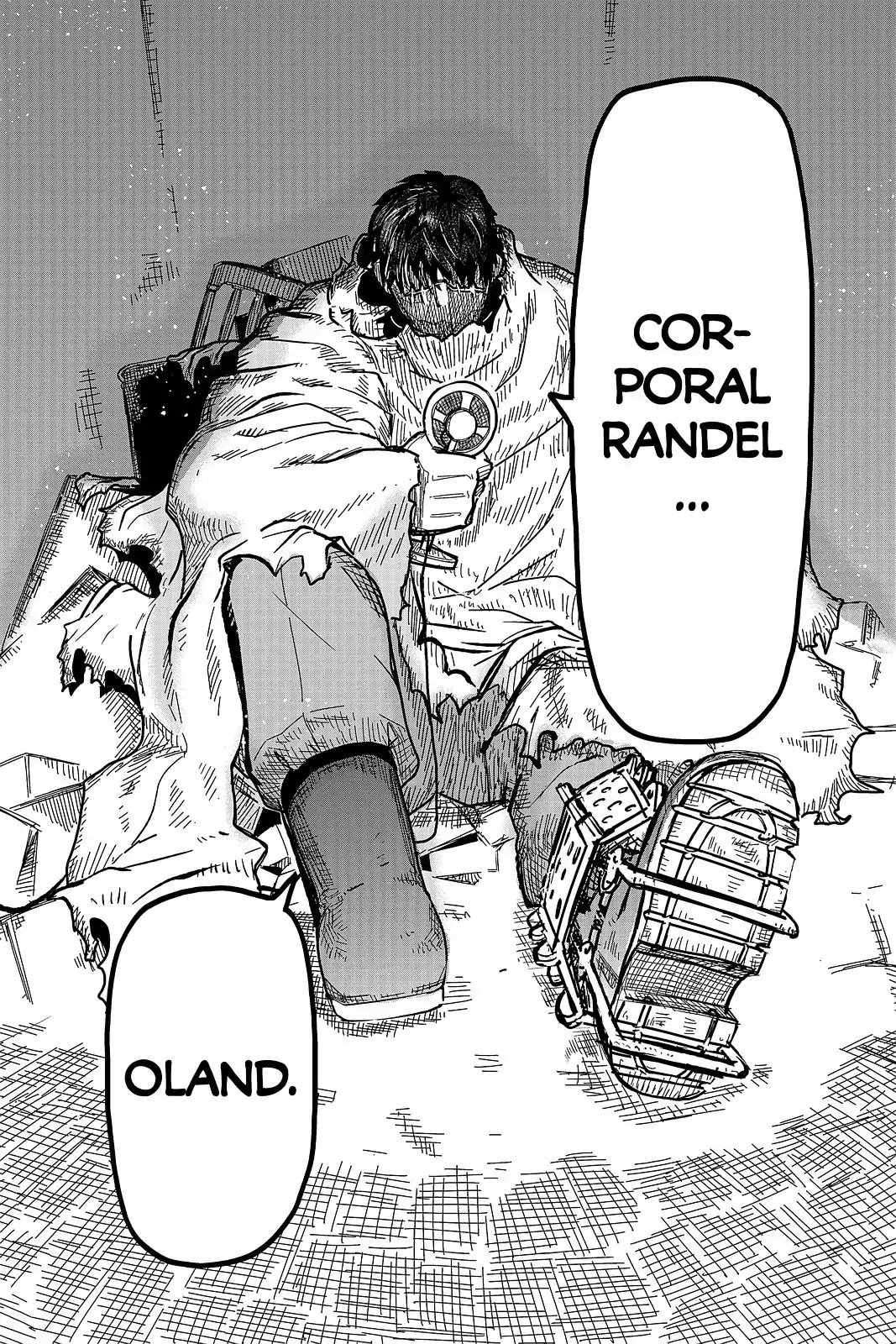 Pumpkin Scissors Chapter 109 page 13 - Chapter 109: Day Five: A Girl's Headstone, A Corporal's Flowers I
