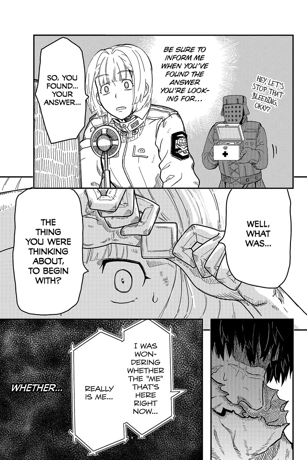 Pumpkin Scissors Chapter 109 page 25 - Chapter 109: Day Five: A Girl's Headstone, A Corporal's Flowers I