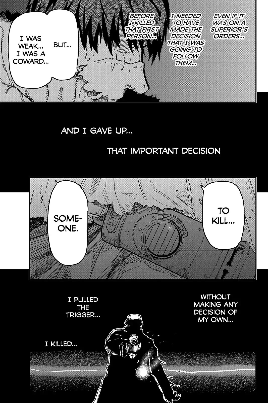 Pumpkin Scissors Chapter 109 page 27 - Chapter 109: Day Five: A Girl's Headstone, A Corporal's Flowers I