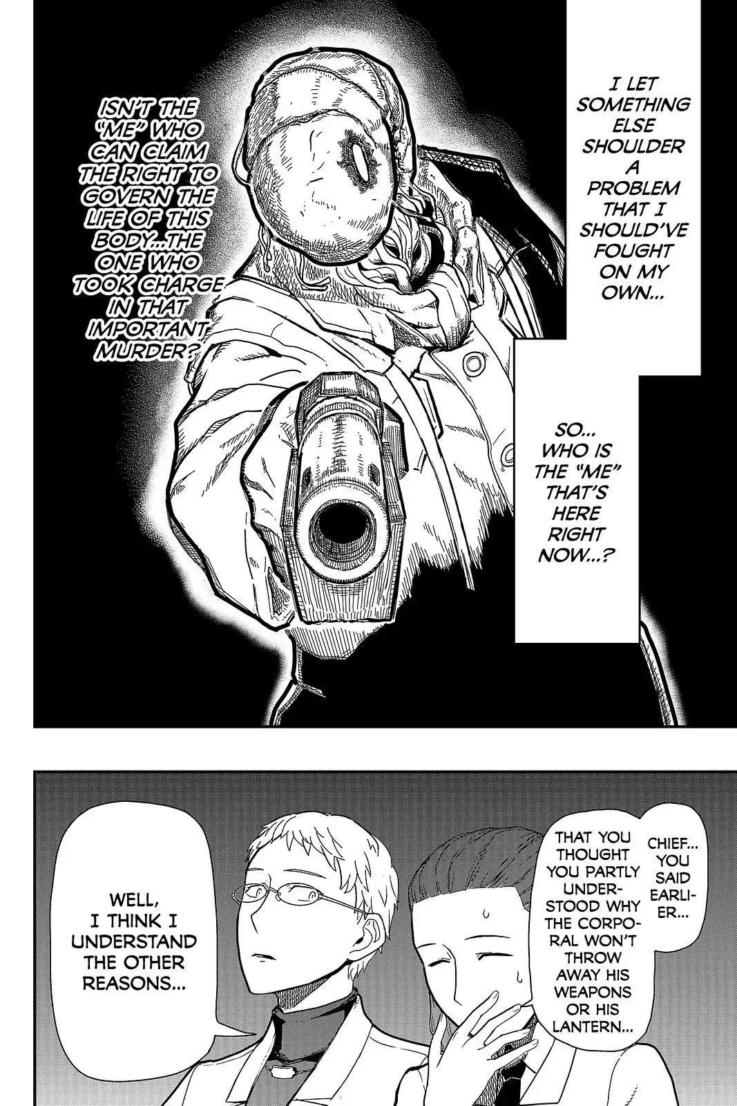 Pumpkin Scissors Chapter 109 page 28 - Chapter 109: Day Five: A Girl's Headstone, A Corporal's Flowers I