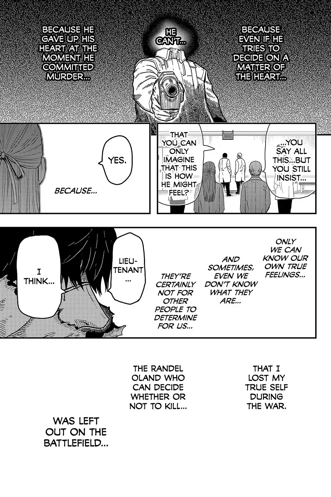Pumpkin Scissors Chapter 109 page 33 - Chapter 109: Day Five: A Girl's Headstone, A Corporal's Flowers I
