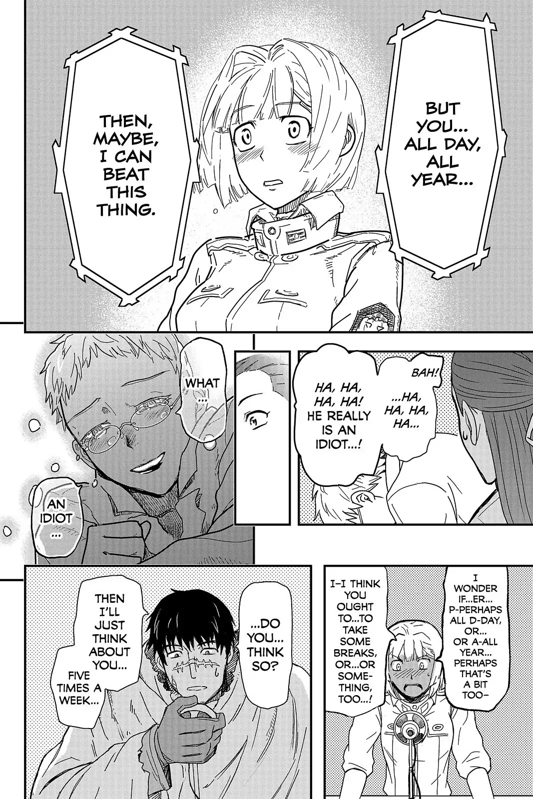 Pumpkin Scissors Chapter 109 page 42 - Chapter 109: Day Five: A Girl's Headstone, A Corporal's Flowers I