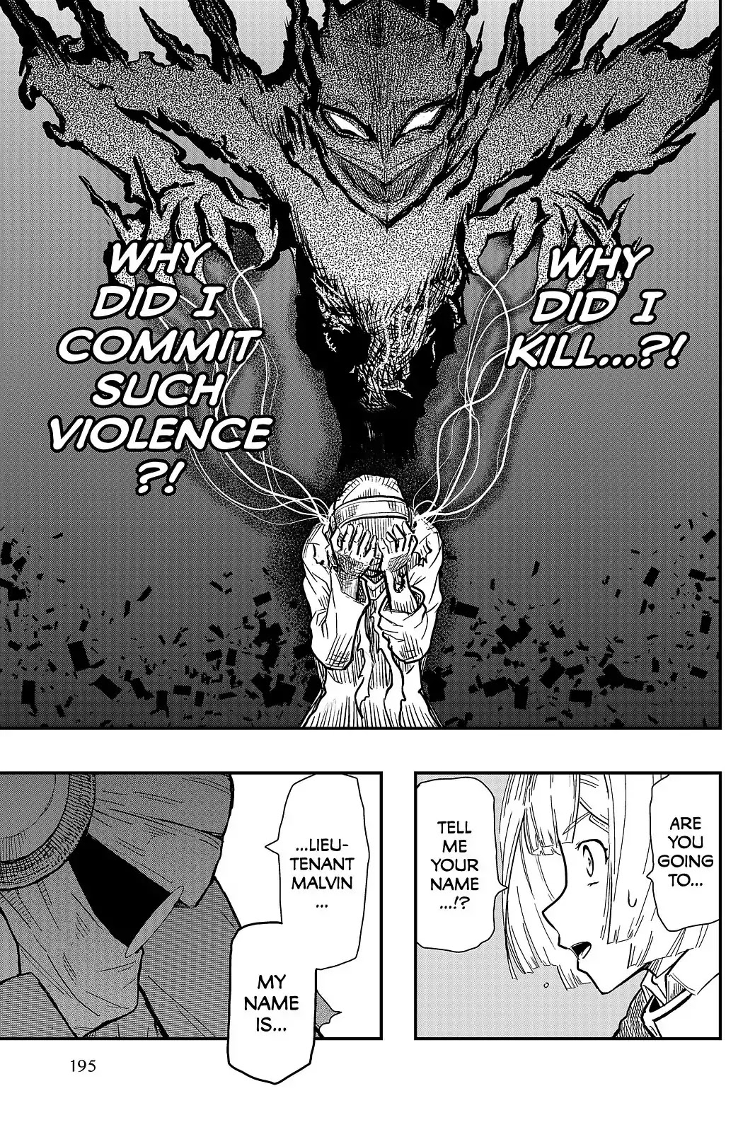 Pumpkin Scissors Chapter 109 page 8 - Chapter 109: Day Five: A Girl's Headstone, A Corporal's Flowers I
