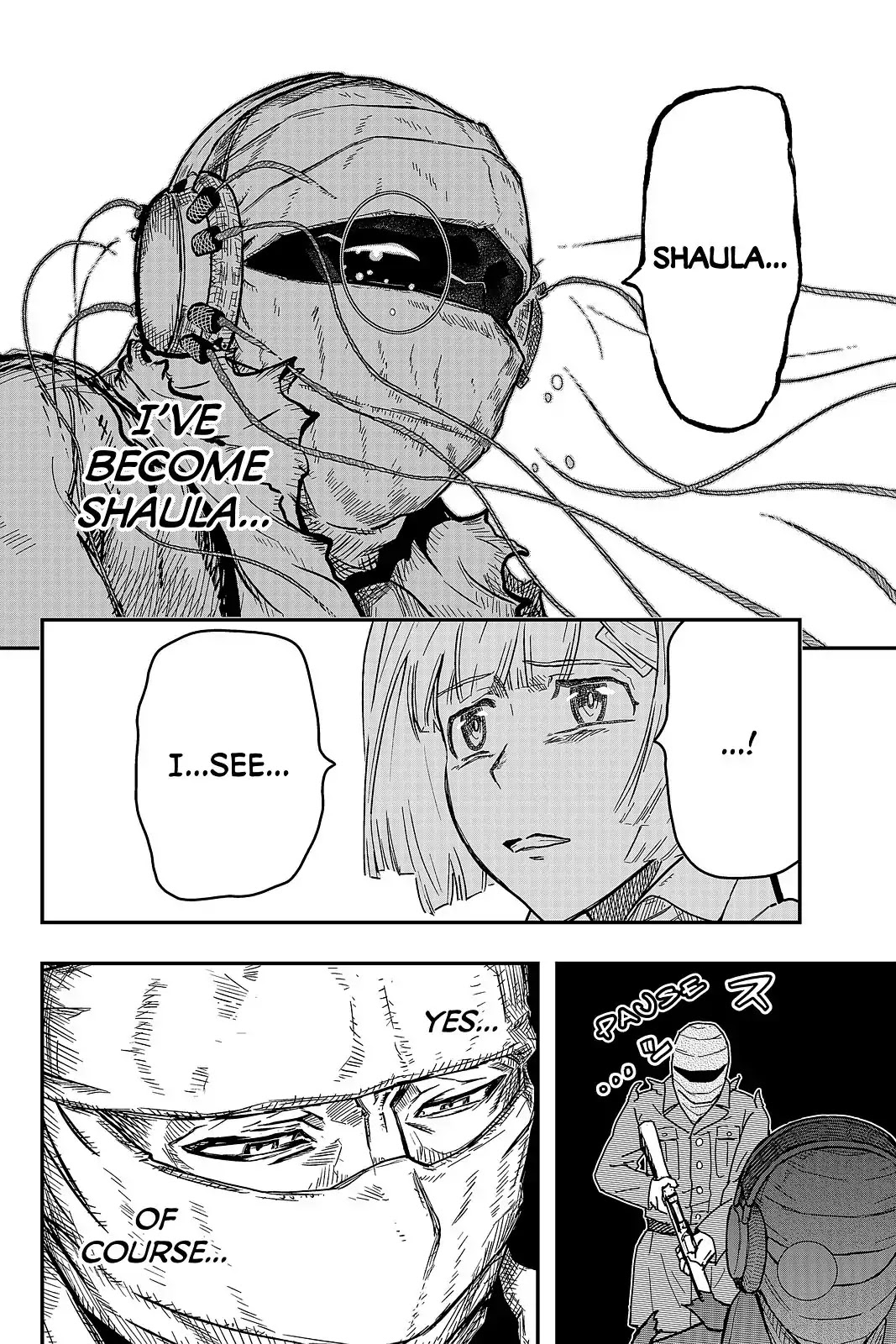 Pumpkin Scissors Chapter 109 page 9 - Chapter 109: Day Five: A Girl's Headstone, A Corporal's Flowers I