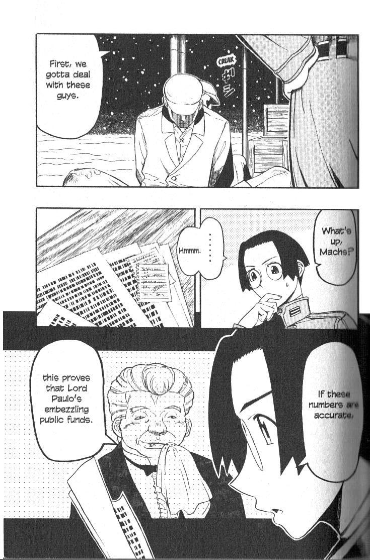 Pumpkin Scissors Chapter 11 page 32 - Chapter 11: Trick in Treat ~ Performers' Entrance