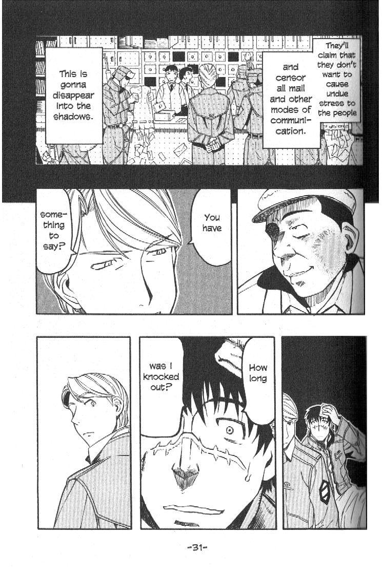 Pumpkin Scissors Chapter 11 page 34 - Chapter 11: Trick in Treat ~ Performers' Entrance