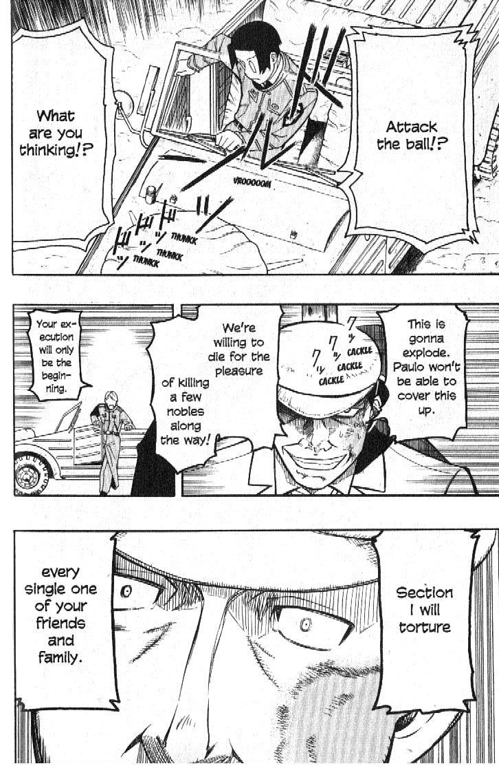 Pumpkin Scissors Chapter 11 page 35 - Chapter 11: Trick in Treat ~ Performers' Entrance