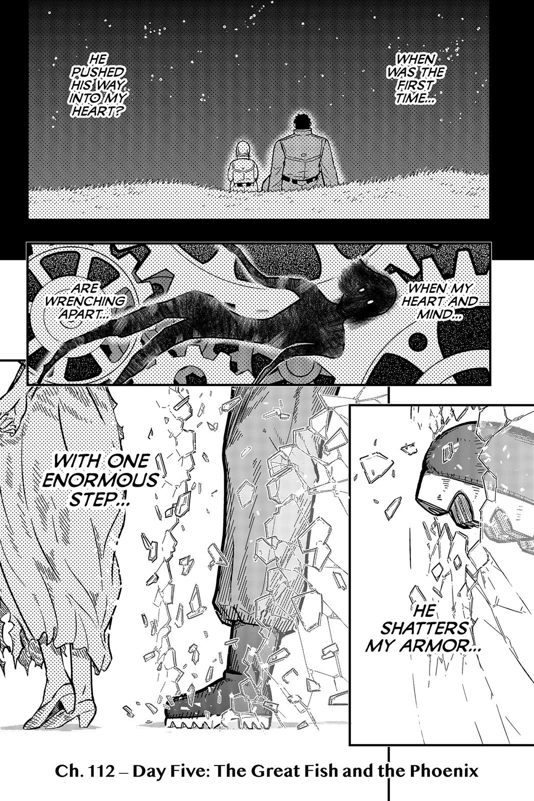 Pumpkin Scissors Chapter 112 page 1 - Chapter 112