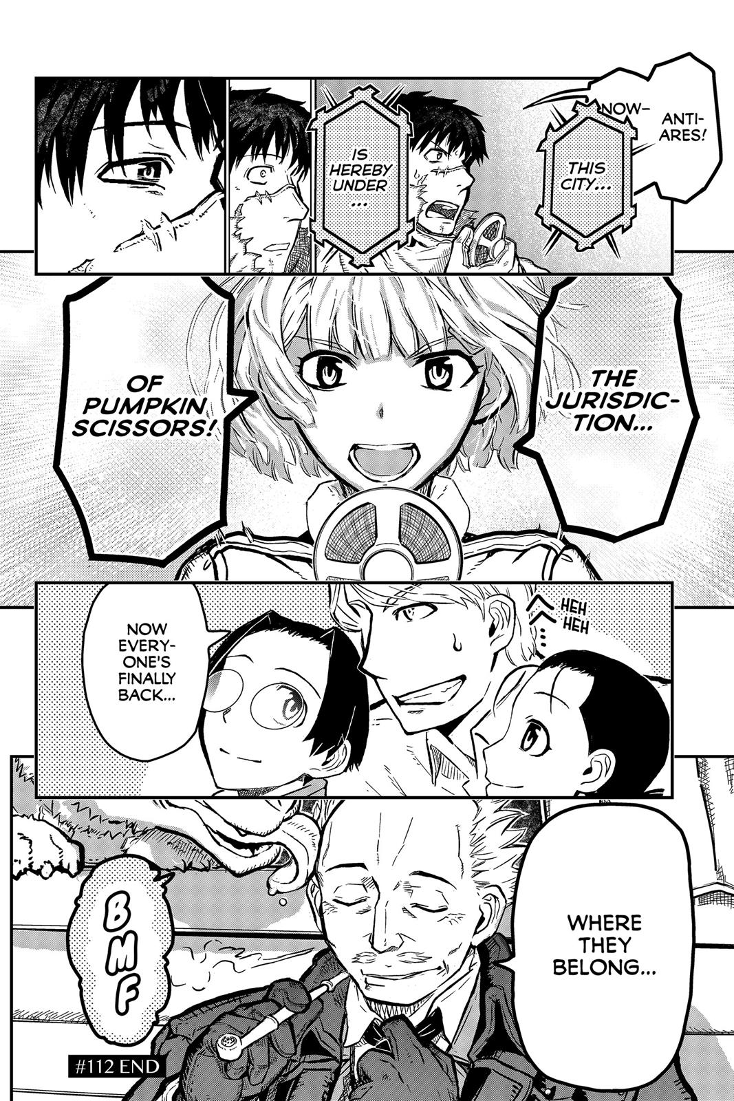 Pumpkin Scissors Chapter 112 page 33 - Chapter 112