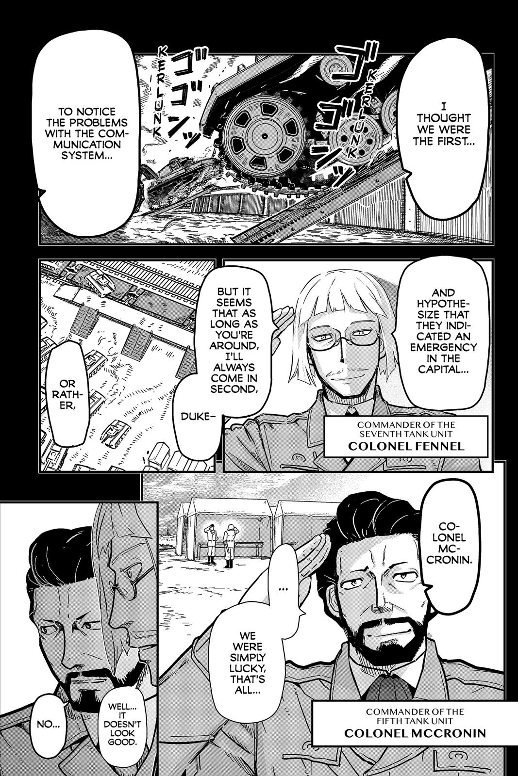 Pumpkin Scissors Chapter 114 page 1 - Chapter 114