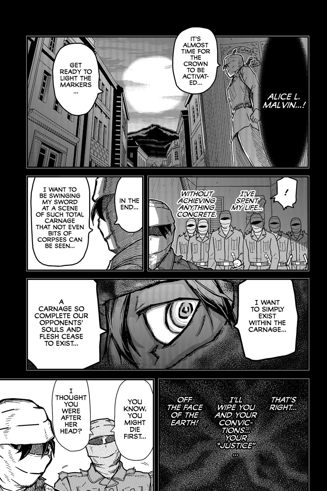 Pumpkin Scissors Chapter 114 page 11 - Chapter 114