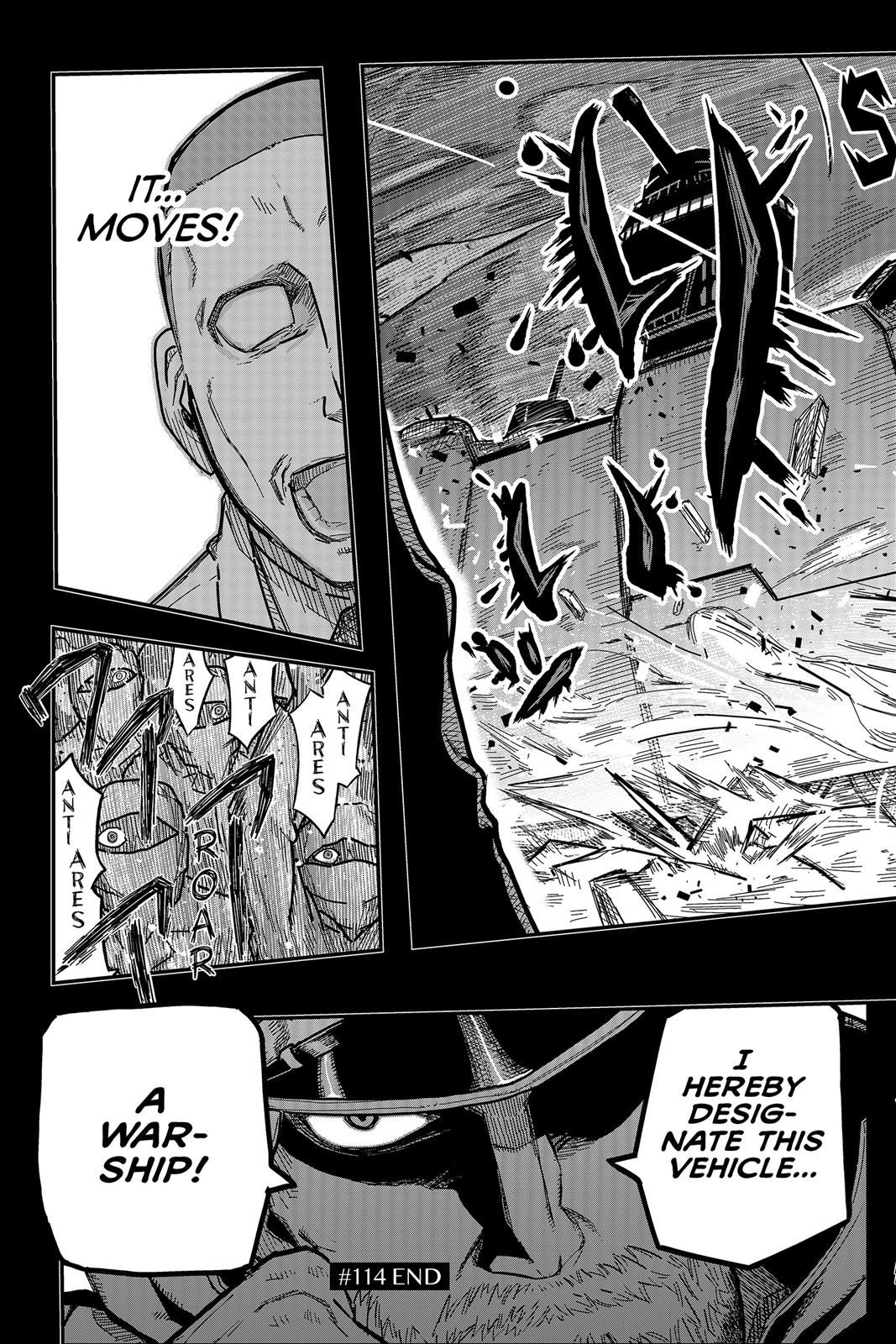 Pumpkin Scissors Chapter 114 page 19 - Chapter 114