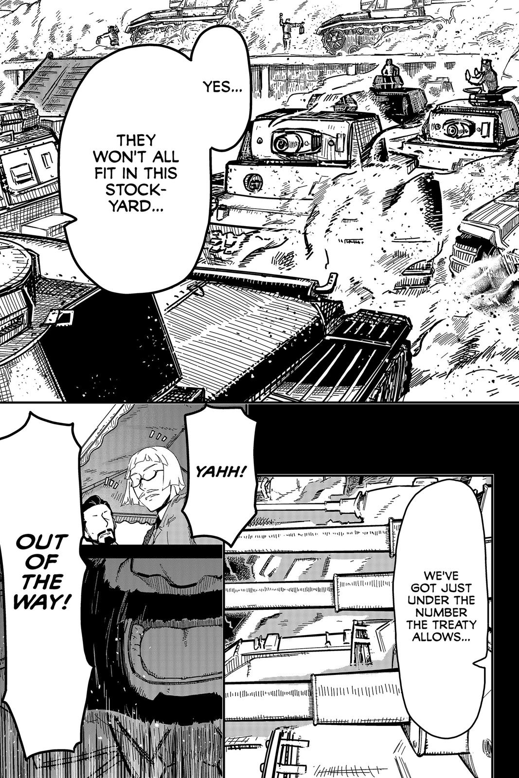 Pumpkin Scissors Chapter 114 page 3 - Chapter 114