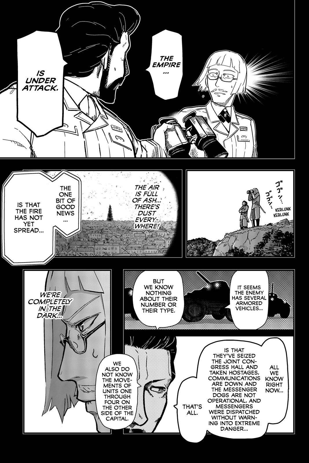 Pumpkin Scissors Chapter 114 page 5 - Chapter 114
