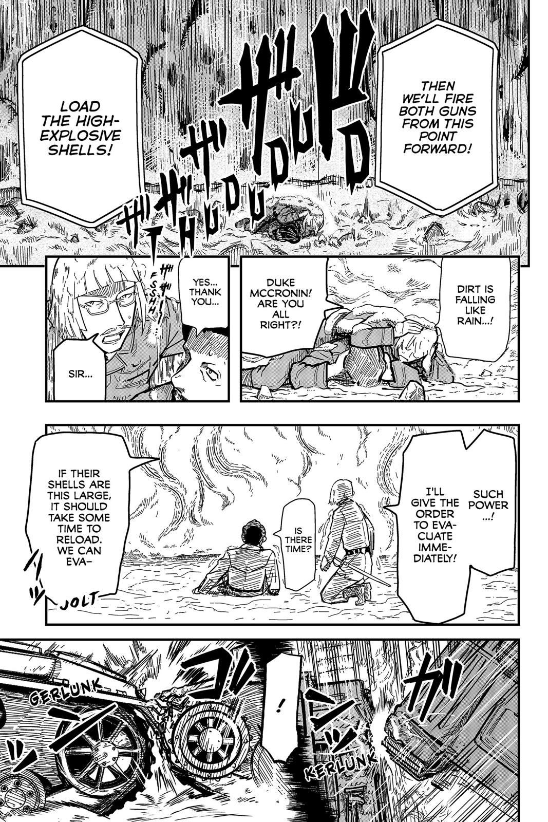 Pumpkin Scissors Chapter 115 page 29 - Chapter 115