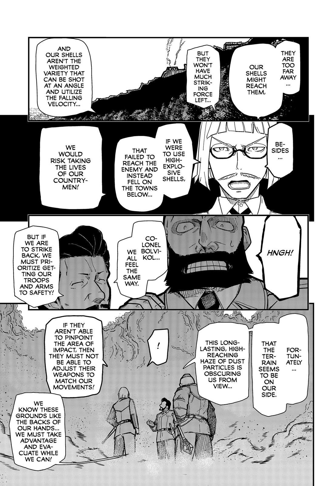 Pumpkin Scissors Chapter 115 page 35 - Chapter 115