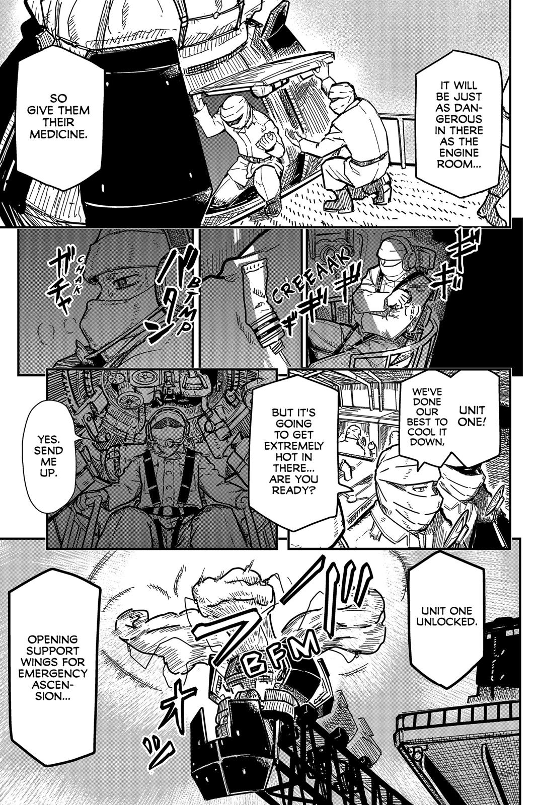Pumpkin Scissors Chapter 115 page 37 - Chapter 115