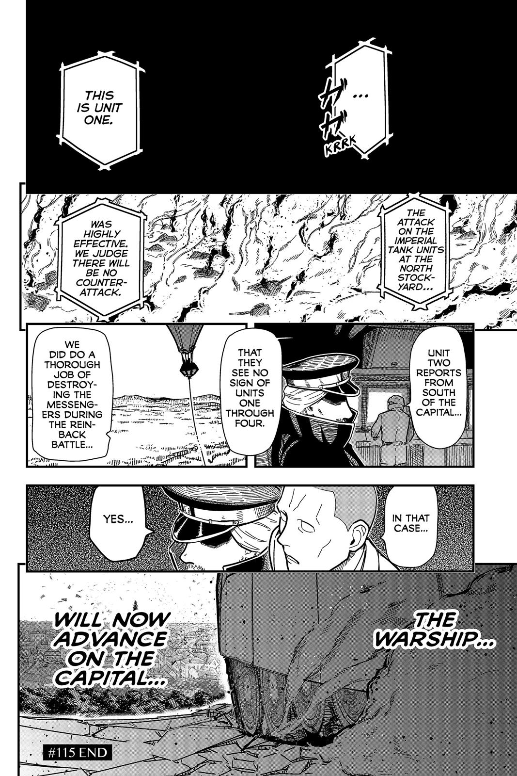 Pumpkin Scissors Chapter 115 page 44 - Chapter 115
