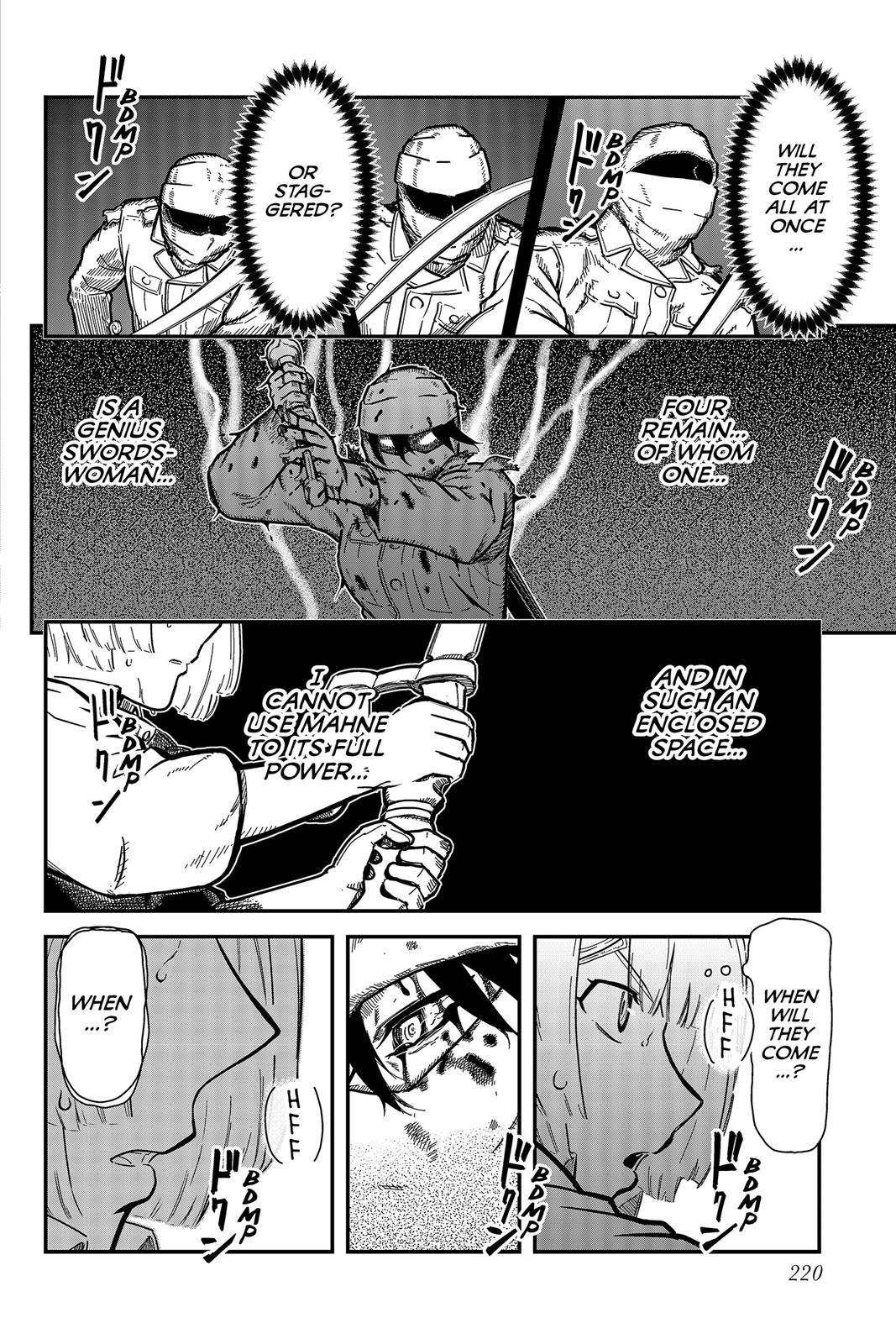 Pumpkin Scissors Chapter 116 page 36 - Chapter 116
