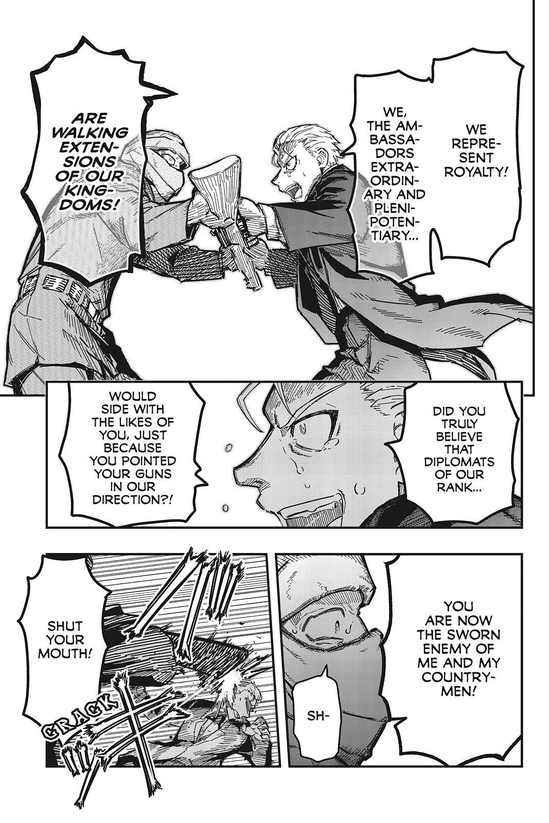 Pumpkin Scissors Chapter 117 page 32 - Chapter 117