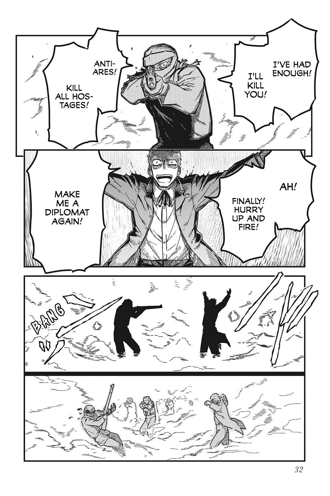 Pumpkin Scissors Chapter 117 page 33 - Chapter 117