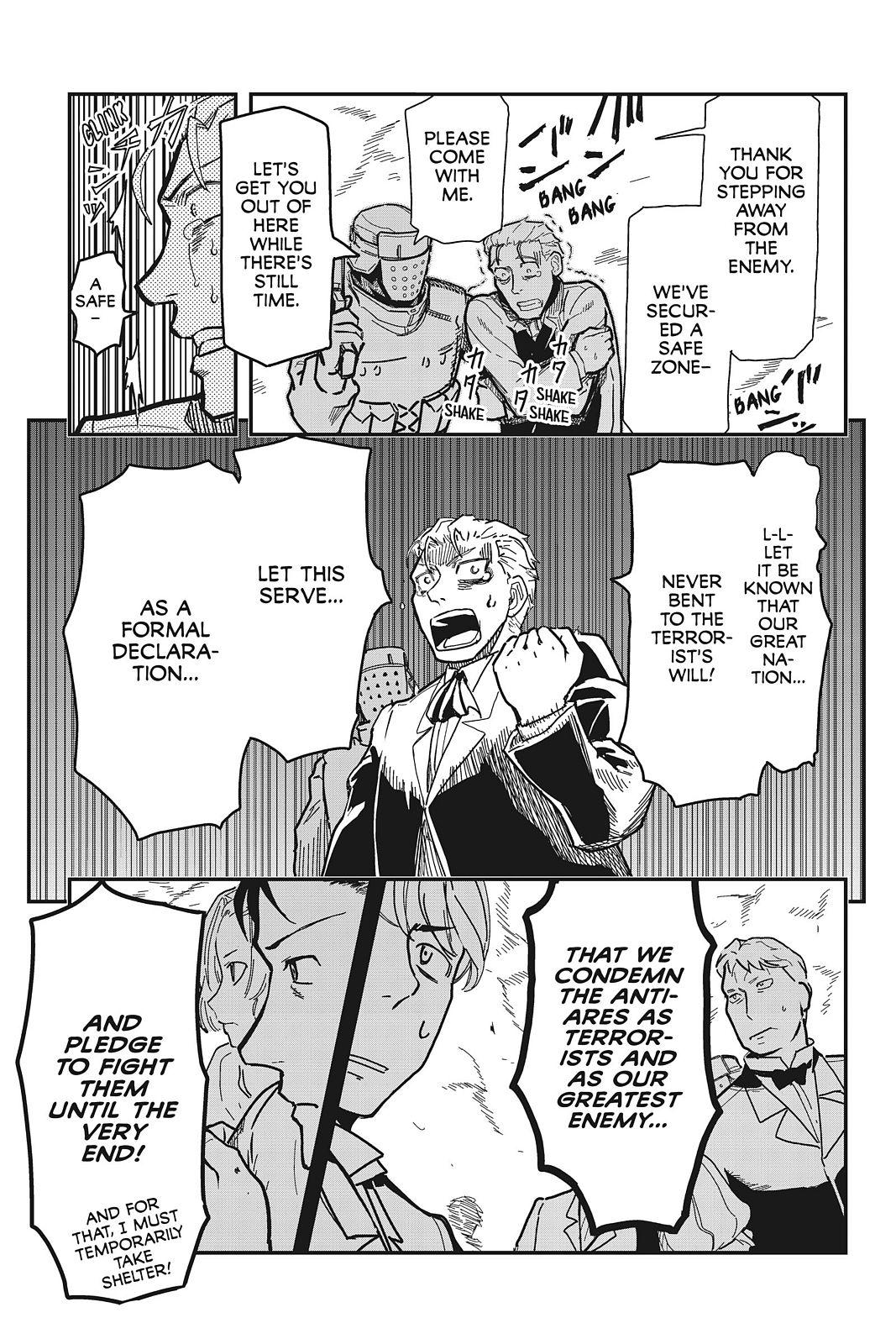 Pumpkin Scissors Chapter 117 page 34 - Chapter 117