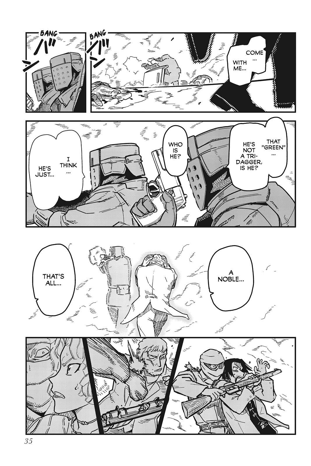 Pumpkin Scissors Chapter 117 page 36 - Chapter 117