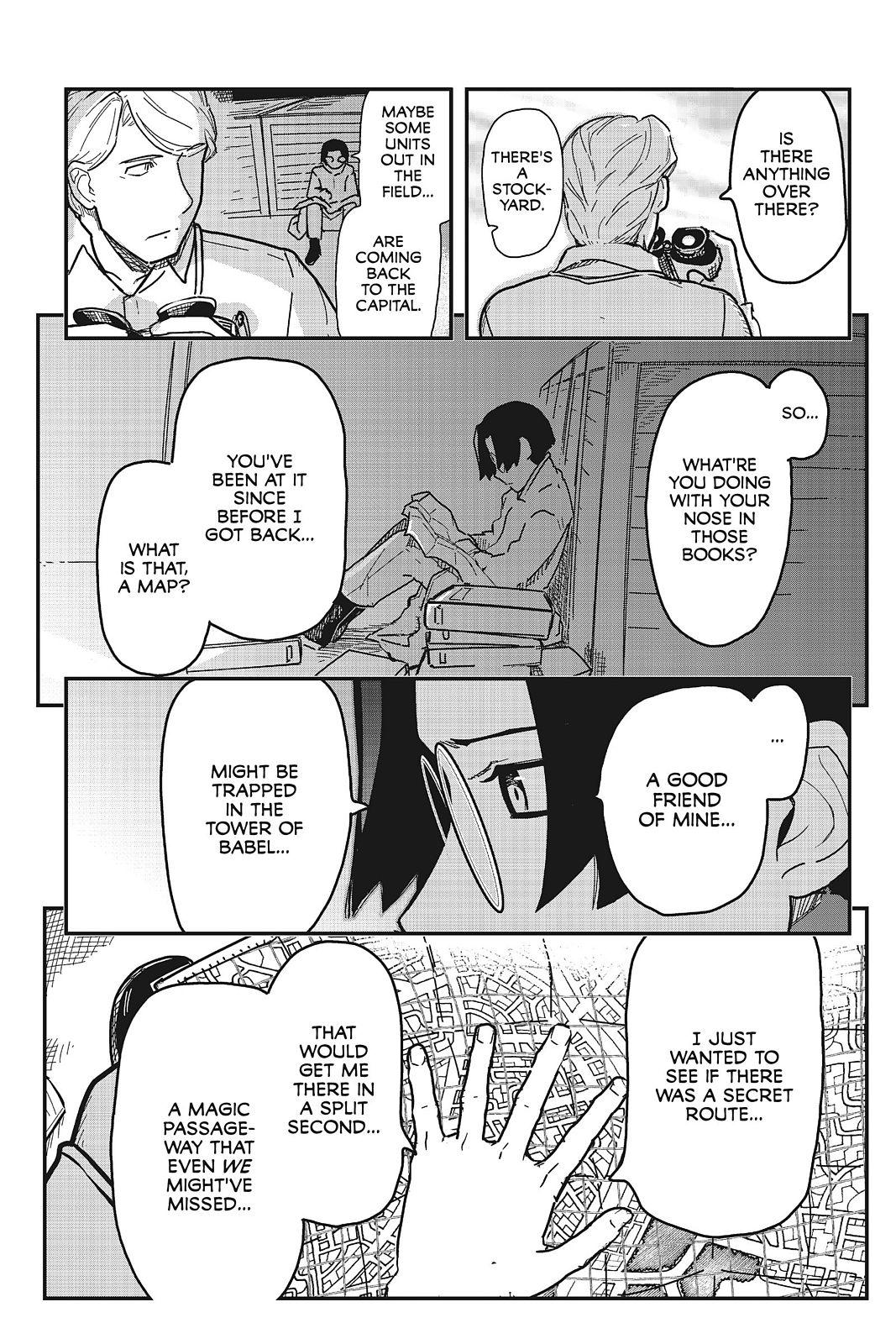 Pumpkin Scissors Chapter 117 page 40 - Chapter 117