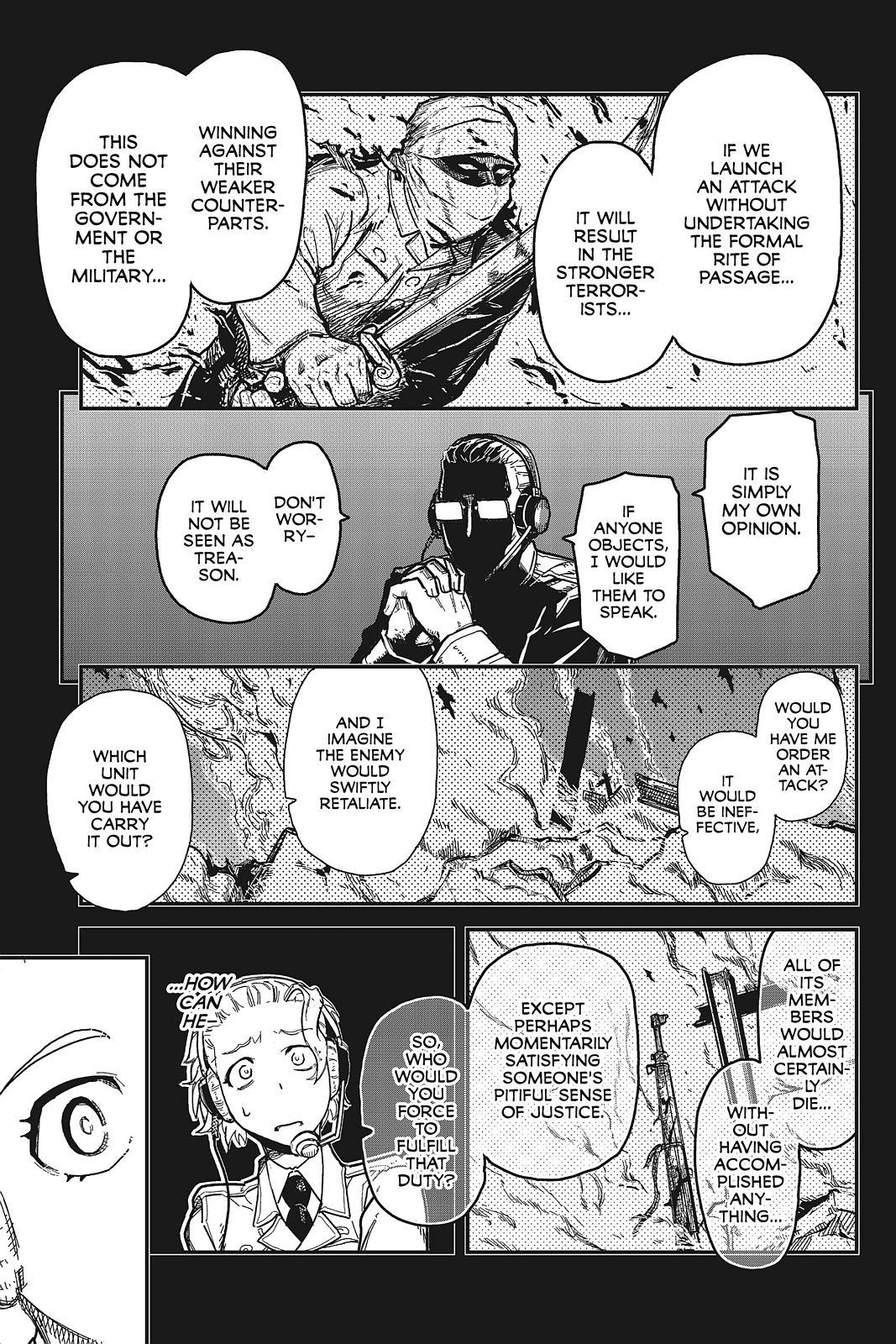 Pumpkin Scissors Chapter 118 page 16 - Chapter 118