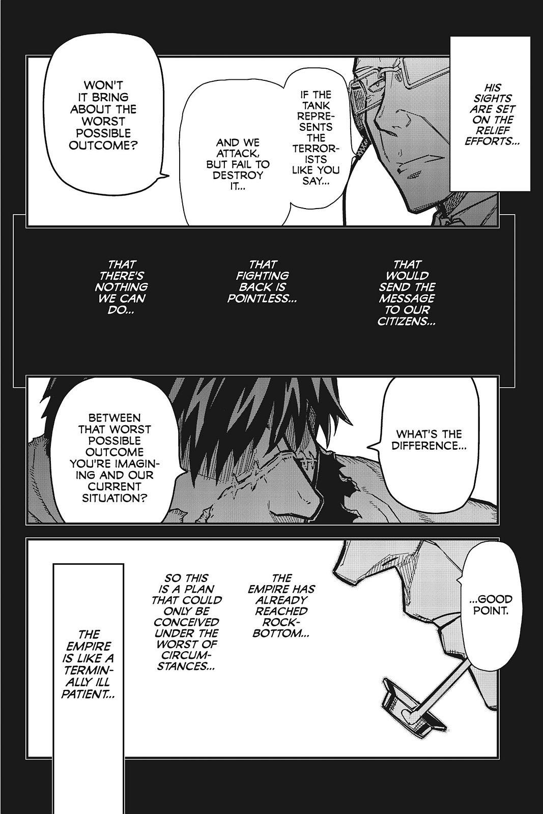 Pumpkin Scissors Chapter 118 page 43 - Chapter 118