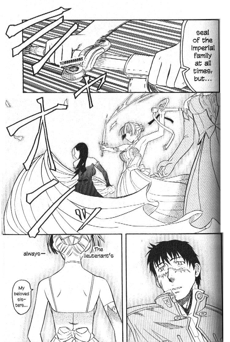 Pumpkin Scissors Chapter 12 page 11 - Chapter 12: Trick in Treat ~ The Puppet and the Statue