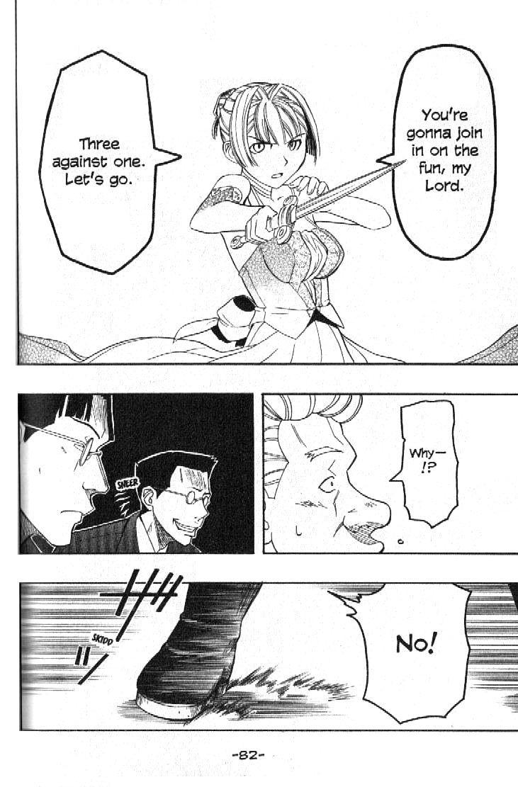 Pumpkin Scissors Chapter 12 page 14 - Chapter 12: Trick in Treat ~ The Puppet and the Statue