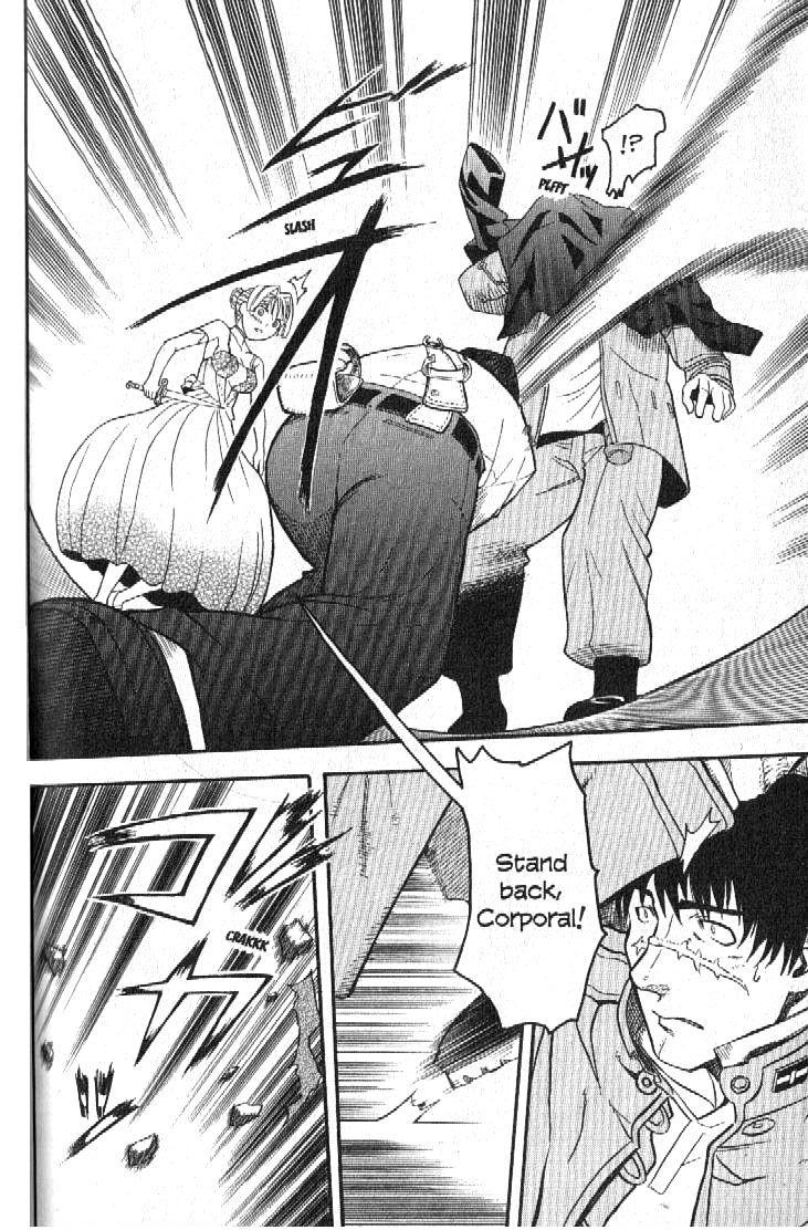 Pumpkin Scissors Chapter 12 page 16 - Chapter 12: Trick in Treat ~ The Puppet and the Statue