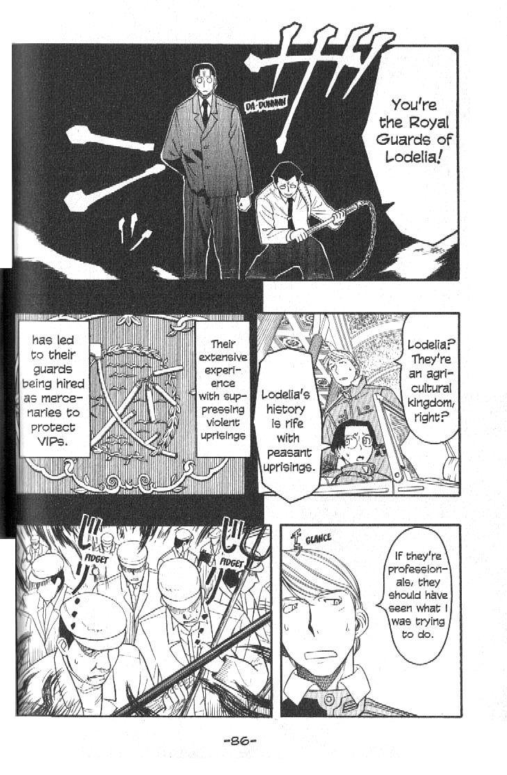 Pumpkin Scissors Chapter 12 page 18 - Chapter 12: Trick in Treat ~ The Puppet and the Statue